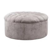 Signature Design by Ashley Carnaby Warm Gray Oversized Accent Ottoman
