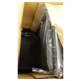 Seville Classics 15-Drawer Organizer Cart in Black