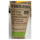 Mongoose Expo Scooter, 12-inch wheels, ages 6 and up, blue, air tires