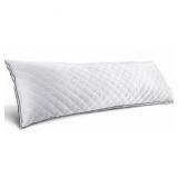 HOKEKI Luxury Full Body PillowAdjustable Fluffy Body Pillow for Sleeping Soft Long Bed Pillow Inse