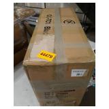 Office Chair Computer High Back Adjustable Ergonomic Desk Chair Executive PU Leather Swivel Task Chair with Armrests Lumbar Support (Black)