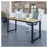SAMTRA 55 inch Home Office Writing Study Desk for Bedroom Home Modern Study Work Tables for Office