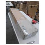 Zinus Jessica Modern Studio Upholstered Metal Headboard, Queen Queen, Gray