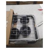 supenice Grocery Utility Shopping Cart - Deluxe Utility Cart with Oversized Basket and Tool Free Installation Light Weight Folding Cart with Wide Cushion Handle Bar for Laundry Book Luggage Travel