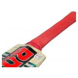 BDM Kashmir Willow Wood Cane Handle Tennis Cricket Bat with Carry Case Adult Size - Choose Weight