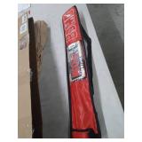 BDM Kashmir Willow Wood Cane Handle Tennis Cricket Bat with Carry Case Adult Size - Choose Weight