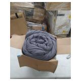 Bedsure Duvet Insert King Comforter Dark Grey - All Season Quilted Down Alternative Comforter for King Bed, 300GSM Mashine Washable Microfiber Bedding Comforter with Corner Tabs