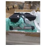 Sunny Health & Fitness Mini Stepper with Resistance Bands, Black