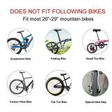 ROCKBROS Bike Bicycle Cargo Rack Rear Bike Rack for Back of Bike Carrier Rack with Fender Quick Release Mountain Road Bicycle Rear Racks 110-165 lbs Capacity Universal