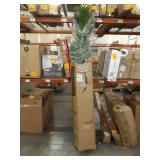 AMERIQUE Gorgeous 6.3 Feet Standable Triple Trunk Artificial Palm Tree, Real Touch Technology, with UV Protection, Super Quality, 5.3