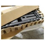 Full Motion TV Wall Mount Bracket Height Setting Dual Swivel Articulating Arms Extension Tilt Rotation, JUSTSTONE Fits Most 26-65 Inch LED, Flat&Curved TVs, Max VESA 400x400mm and Holds up to 121lbs