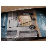 Whitmor Deluxe Utility Cart, Extra Large, Black