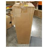 Liberty Garden Products 693-2 Free Garden Hose Stand with Brass Faucet Holds 150-Feet of, 5/8-Inch, Tan