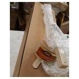 Liberty Garden Products 693-2 Free Garden Hose Stand with Brass Faucet Holds 150-Feet of, 5/8-Inch, Tan