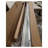 Barrina LED Shop Light, 8FT 72W 9000LM 5000K, Daylight White, V Shape, Clear Cover, Hight Output, Linkable Shop Lights, T8 LED Tube Lights, LED Shop Lights for Garage 8 Foot with Plug