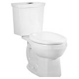 American Standard 2889218.020 H2Option Dual Flush Round Front Toilet 0.92/1.28 gpf, White