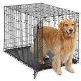 MidWest Single Door iCrate Metal Dog Crate, 42"