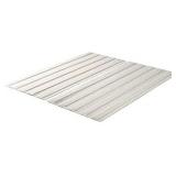 Zinus Annemarie Solid Wood Bed Support Slats / Fabric-Covered / Bunkie Full