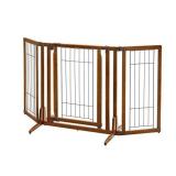 Richell Premium Plus Freestanding Pet Gate with Door