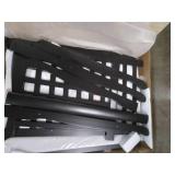 Dream On Me Aden 4-in-1 Convertible Mini Crib, Black