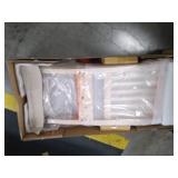 International Concepts Pair of Mission Side Chairs, Unfinished