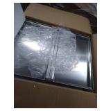 Outdoor Kitchen Doors 31" W x 24" H Stainless Steel BBQ Access Door Horizontal Double 304 Stainless Door for Outdoor Kitchen and BBQ Island