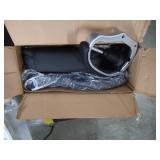 Office Chair Computer High Back Adjustable Ergonomic Desk Chair Executive PU Leather Swivel Task Chair with Armrests Lumbar Support (Black)