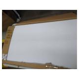 LIFETIME 80160 Commercial Height Adjustable Folding Utility Table, 4 Feet, White Granite