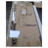 LIFETIME 80160 Commercial Height Adjustable Folding Utility Table, 4 Feet, White Granite