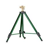 Orbit 58308Z Brass Impact Sprinkler on Tripod Base, Green