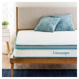 Linenspa TWIN Mattress, Memory Foam. New in Box.