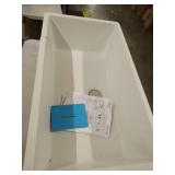 Elkay Quartz Classic 33" Rectangular Undermount Single Bowl Kitchen Sink,White