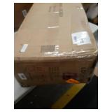 SONGMICS Set of 2 Bar Stools Kitchen Breakfast Chairs, with Button Tufted Backrest, Linen-Style Fabric, Solid Wood Legs, with Footrest, Dark Gray , Seat height: 29.9o RETAIL$599