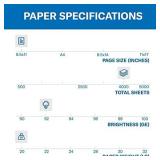Hammermill Printer Paper, 20 Lb Copy Paper, 8.5 x 11 - 8 Ream (4,000 Sheets) - 92 Bright, Made in the USA
