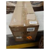 Luupyia Farmhouse Rectangular Chandelier Rustic, 5-Lights Kitchen Island Lighting, Linear Island Light Fixture Farmhouse Pendant Lighting Fixtures for Dining Room Pool Table Beige RETAIL$200