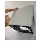 Madison Park Betty Slub Weave Wide Seat Swivel Arm Chair- Retail:$399.99