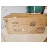 Olivia 52" Beaded Wedding Band 5-blade LED Ceiling Fan - 52"L x 52"W x 18.25"H- Retail:$231.22