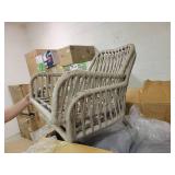 Peaktop - 3-Piece Wicker Bistro Set - Light Brown- Retail:$407.99