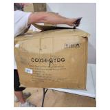 Corvus Livorno Outdoor 3-piece Wicker Chat Set with Swivel Chairs- Retail:$619.99