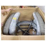 Corvus Livorno Outdoor 3-piece Wicker Chat Set with Swivel Chairs- Retail:$619.99