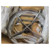 Corvus Livorno Outdoor 3-piece Wicker Chat Set with Swivel Chairs- Retail:$619.99