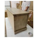 The Gray Barn Old Stone Bench with Woven Baskets- Sahara - Retail:$278.49