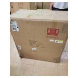 The Curated Nomad Fritz Tan Wood Cabinet- Retail:$461.99