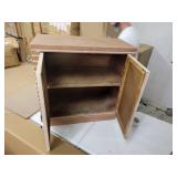 The Curated Nomad Fritz Tan Wood Cabinet- Retail:$461.99