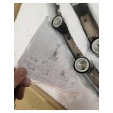 The Gray Barn Liam 24-light 48-inch Round Wagon Wheel Chandelier- Retail:$582.99