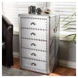 French Industrial 5-Drawer Chest- Retail:$269.99