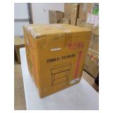 Reser Modern Glam Handcrafted Scroll Mesh Nightstand by Christopher Knight Home