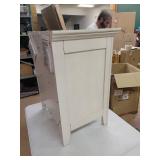 San Mateo Rustic White 3-drawer Nightstand- Retail:$259.99