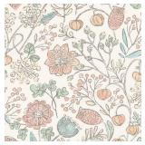 (Set of 2)Pastel Southern Trail Peel & Stick Wallpaper - 216in x 20.5in x 0.025in