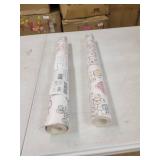 (Set of 2)Pastel Southern Trail Peel & Stick Wallpaper - 216in x 20.5in x 0.025in